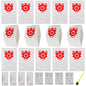 14 Packs 3D Airclean Bags Replacement for Miele FJM Vacuum Cleaner Bags,Compact C1, Compact C2, Complete C1, S241, S290, S300i, S500, S700, S4, S6 Series, Replaces Part 10123220 - size: 14 pack