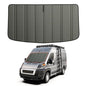 Extra-Thick Windshield Cover for Ram Promaster Van 2014-2026, Insulated Blackout Sunshade with XPE Foam & Thinsulate Cotton, AllSeasonGuard Pro - color: Gray - Pro, size: Windshield