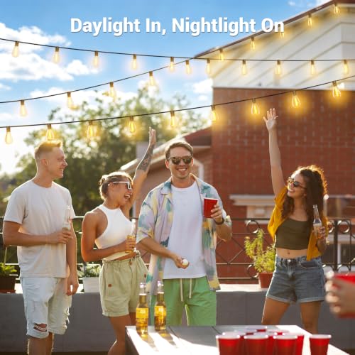 200FT Solar String Lights Outdoor Waterproof, 72+2 LED Solar Powered Lights with Remote Control, 3 Light Modes & Dimmable, USB-C Charging for Patio, Backyard, Garden, Camping - size: 200FT+Remote