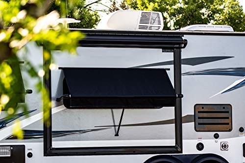Carefree Simply Shade RV Window Awning-Black Vinyl-3' (36") - color: Black, size: 3' (36")