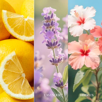 Travel Size Toilet Spray, Bathroom Odor Eliminator, 3 Pack, 1 fl oz Each, Up to 150 Uses, For Home and Travel, Essential Oils Freshener Spray, Lemon, Hibiscus, Lavender - size: 1 Fl Oz (Pack of 3)