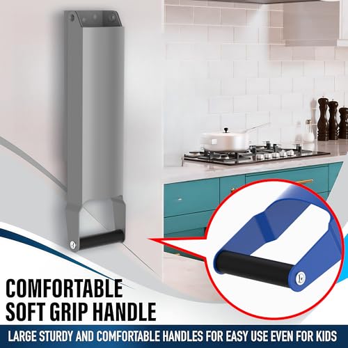 Can Crusher Wall-Mounted, Can Compactor Heavy Duty for 8/12/160Z, Can Crusher for Recycling Aluminum Soda, Beer Cans and Bottles SD-YGQ-grey - color: Grey