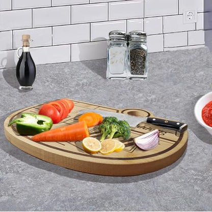 Rv Camper Cutting Board, Unique Cutting Boards for Kitchen, Practical Charcuterie Boards Rv Holiday Gifts, Wood Camping Gifts for Women, Small Camper Kitchen Essentials for Rv Camper Lovers - style: New RV