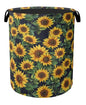 Sunflower Laundry Basket with Handles - Extra Large Foldable Hamper for Bathroom/Laundry/Bedroom/Dorm, Washable Fabric Storage Bin - color: Sunflower