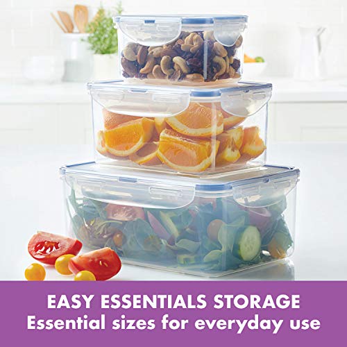 Lock & Lock Assorted Food Storage Container Set (6-Piece) - size: 6 Piece - Rectangle Set