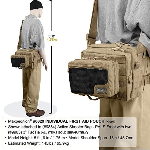 Maxpedition Gear Individual First Aid Pouch - color: Khaki