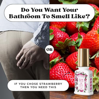 Poo-Pourri Before-You-Go Toilet Spray, Pink Citron, 2 Fl Oz, Up to 100 Uses, Bathroom Odor Deodorizer with Essential Oils for Home or Work, Travel Essentials, TSA Approved Size - size: 2 Ounce (Pack of 1), style: Pink Citron