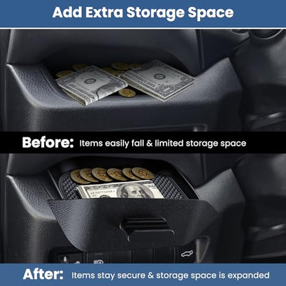 DIAMOOKY Upgraded Center Console Organizer Compatible with Toyota RAV4 2025 2024 2023 2022 2021 2020 2019 Interior Accessories, Drivers Side Cubby Drawer Organizer Storage Box - size: 2019-2025(1pcs)
