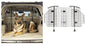 Adjustable Vehicle Safety Barrier Grid Cargo Area Block Keep Pets Gear Safe