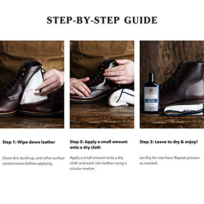 Cobbler's Choice Co. Finest Quality All-Natural Leather Restorer Conditioner - 6oz (177 mL) - style: 6oz (177 mL)
