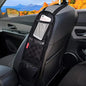 Car Seat Side Organizer, Auto Seat Storage Hanging Bag, Phones, Drink, Stuff Holder with Mesh Pocket for Cars, SUV & Truck - color: Black