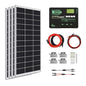 ExpertPower 400W 12V Solar Panel Kit | 400W Mono Rigid Solar Panels, 30A MPPT Solar Charge Controller | RV, Trailer, Camper, Marine, Off Grid, Solar Projects - size: 400W + 30A MPPT