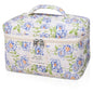 Gosect Large Makeup Bag, Cute Cosmetic Bag for Women Girls, Floral Coquette Aesthetic Toiletry Bag, Travel Make Up Organizer Bag (light blue) - color: 044Light Blue
