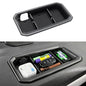 JDMCAR Dashboard Tray Compatible with 2022 2023 2024 2025 2026 Toyota Tundra Accessories and 2023-2026 Sequoia Dash Panel Center Console Table Storage Organizer with Anti-Slip Backing Liner - size: Fits 2022+ Tundra