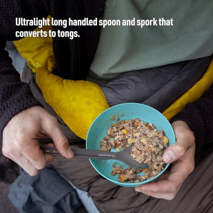Sea to Summit Frontier Ultralight Cutlery Set, Long Handle Spoon and Spork - style: Long Handle Spoon & Spork