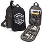 BOMKI Grilling and Camping Cooking Utensils Set for The Outdoors BBQ - Camping Utensil Set Camping Kitchen Set Cookware Accessories with Case Camping Essentials Camping Stuff Camp Cooking Set - style: Black Lite