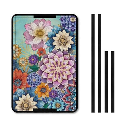 Boho Camper Blackout Shade Mandala Flower RV Window Shade Cover 25 X 16 Rectangular Foldable Travel Trailer Door Window Shade RV Accessories - color: Boho Mandala Flower