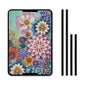 Boho Camper Blackout Shade Mandala Flower RV Window Shade Cover 25 X 16 Rectangular Foldable Travel Trailer Door Window Shade RV Accessories - color: Boho Mandala Flower