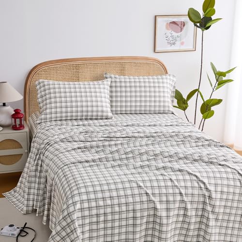 Camping World Enclave Printed Sheet Set – Soft Patterned Bed Sheets, Easy-Care Bedding for RV, Camper, Guest Room & Home Bedroom - size: Queen