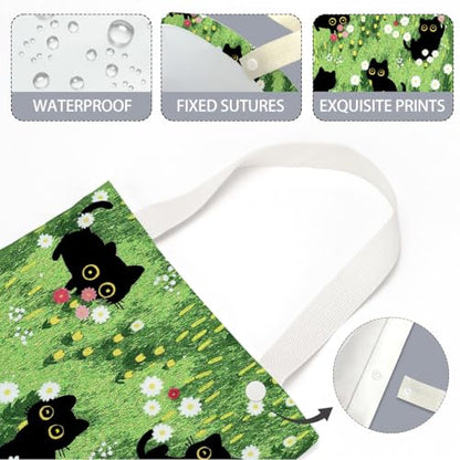 Black Cat Car Trash Bag, Car Trash Bag Hanging, Waterproof Cars Back Seat Hanging Organizer and Storage Trash Bags for Vehicle Travelling Camping - color: Cat01
