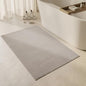 Triohero Large Bathroom Rugs Non Slip Washable Bath Rugs Super Absorbent Bathroom Rug Thin Quick Dry Low Pile Bath Mats, Beige 36"x48" - color: Beige, size: 36"x48"