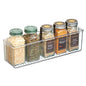 iDesign Adhesive Organizer Bin, Clear | Damage-Free Hanging, For Kitchen, Bathroom, or Office - style: Pack of 1