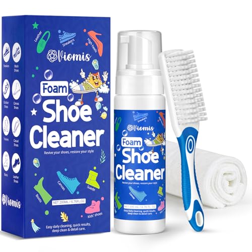 Shoe Cleaner, 6.76oz Professional Foam Sneaker cleaning kit