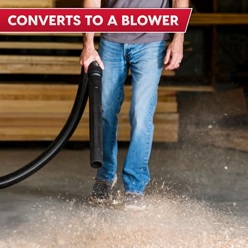 Vacmaster 12-Gallon 5.5 Peak HP Heavy-Duty Wet/Dry Vacuum - VJH1211PF 1101 - size: 12 Gallon