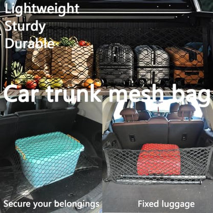 Truck Bed Cargo Net, Storage Elastic Mesh Net（35.4 * 15.7In） - size: 35.4*15.7in