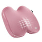 Skechers Seat Cushion, Ergonomic Memory Foam Cushion for Long Sitting Hours on Office & Home Chair, Car Seat Cushion for Sciatica, Coccyx Cushion,Pink - color: Pink