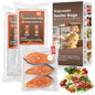 Reusable Vacuum Sealer Bags for Food – 30 Medium (10 x 11 in) For Elxis Vacuum Sealer (Without Vacuum Sealer) - size: 30 -Medium Bags (10x11 in)