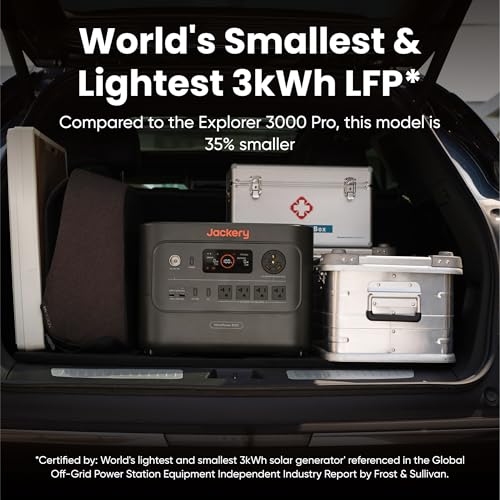 Jackery HomePower 3000 Portable Power Station and Transfer Switch with 2X 200W Panels, 3600W (Surge 7200W) Output, 3072Wh LFP Battery Solar Generator, USB-A/C for Essential Home Backup, Emergencies - style: HomePower 3000+2x200W+Transfer Switch
