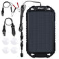 Sunway Solar Car Battery Trickle Charger & Maintainer 12Volt 8W Solar Panel Power Charger kit Portable Waterproof for Automotive RV Marine Boat Truck Motorcycle Trailer Tractor Powersports Snowmobile - size: 8W