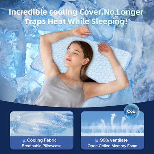 SUPA MODERN Stomach Sleeping Pillows for Back & Stomach Sleeper, Flat Soft Pillows for Sleeping Thin Memory Foam Pillow,Cooling Ultra Low Profile Memory Foam Pillow 1.75-Inches - size: Ultra Slim (1.75-Inch Height)