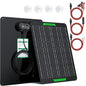 SUNER POWER Waterproof 20W 12V Solar Battery Charger & Maintainer PRO, Built-in UltraSmart MPPT Charge Controller, 12 Volt Solar Panel Trickle Charging Kits for Car Automotive Boat Marine RV Trailer - size: BC-20W-PB Ultra