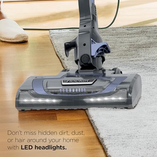Shark Rocket Pro DLX | Corded Stick Vacuum | Removable Hand Vacuum, Advanced Swivel Steering, XL Dust Cup Capacity | Crevice Tool, Upholstery Tool & Anti-Allergen Dust Brush | Gold | HV371GD - color: Gold