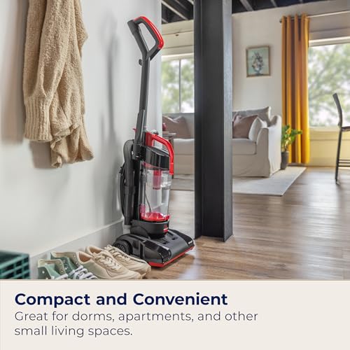 Bissell CleanView Compact Upright Vacuum, Lightweight Design for Apartments & Dorms, Powerful Suction with Removable Extension Wand & Scatter-Free Technology, 3508 - style: CleanView Compact