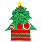 Ferret Cats Snuffle Mat Fleece Foraging Mats Interactive Feeding Toy Small Animal Rabbit Guinea Pig Rat Hamster Anti Slip Treat Dispenser Slow Feeder (Christmas Tree) - color: Christmas Tree