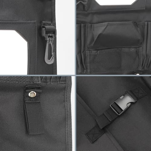 Police Style Hanging Closet, 52 x 11 Inches Shelf Hanging Work Locker Organizer, 600D Oxford Cloth Door Locker Organization for Police Security Law Enforcement