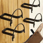 Taozun 4 Pack of Wall-mounted Cowboy Hat Rack, Powder-coated and Curved Hat Holders, Hat-shaped Protective Hat Hanger for Storage and Display, Easy Drilling Installation - style: 4 Packs