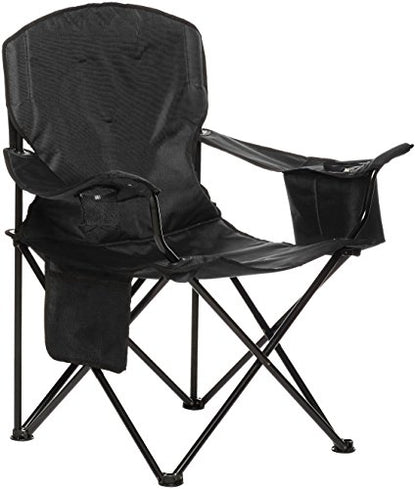 Amazon Basics Camping Chair - style: X Large, Padded, Black