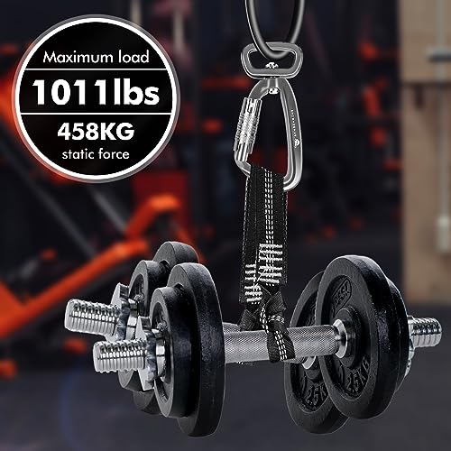 2 Pack Locking Carabiner Clip 2.5" with Swivel Ring for Securing Pets, Dog Leash Harness, Camping, Hiking, Keychains - color: Silver
