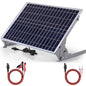 SUNER POWER 12V 30W Solar Battery Charger Maintainer, Built-in UltraSmart MPPT Controller, Adjustable Mount Bracket, Waterproof 30 Watt Solar Panel Kit for 12 Volt SLA Deey Cycle AGM Lifepo4 Battery - size: Bc-30w-p Pro
