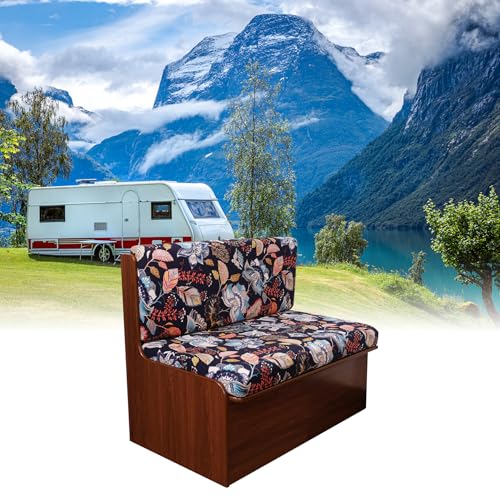 FUANGUI RV Dinette Cushion Covers - Stretch Camper Cushion Booth Seats Replacement - Washable Sofa Furniture Protector (B5, 2 Bench & 2 Backrest Covers) - color: B5