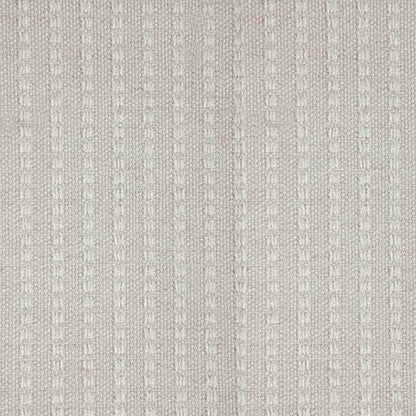 HomePop 22" Modern Rectangular Storage Ottoman - White Woven Stripe - color: White Woven Stripe