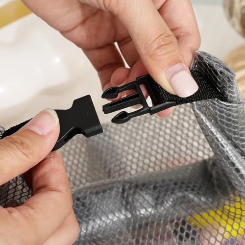 1pcs Waterproof Storage Bag Swimming Bathroom, Large Capacity Drawstring, Men's and Women's Outdoor Toiletries Bag (Grey 33.5 * 15.5 * 27.5cm) - color: Grey 33.5*15.5*27.5cm