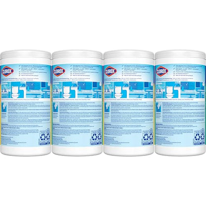 Clorox Disinfecting Wipes Variety Pack, Bleach-Free, Kills 99.9% of Germs and Viruses Including COVID-19, 75 Count, Pack of 4