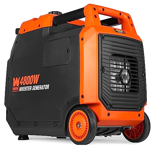 WEN Quiet and Lightweight 4800-Watt RV-Ready Portable Inverter Generator with Fuel Shut Off (56477i) - style: Recoil Start