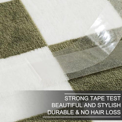 Richave Checkered Throw Blanket,Premium Lightweight Anti-Static 50x60 Inches Travel Size Sage Green Throw Blankets for Couch, Sofa, Chair, Bed, Camping, Picnic,Sage Green - color: Checkered Green, size: Travel (50-Inch-by-61-Inch)