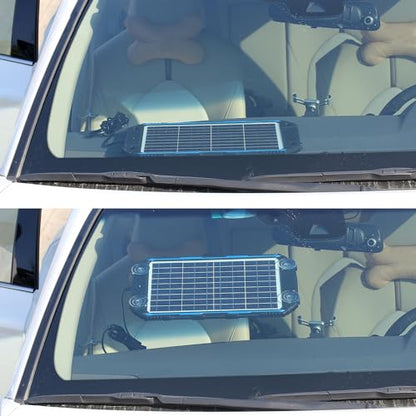 SUNER POWER Waterproof 10W 12V Solar Battery Charger & Maintainer Pro, Built-in UltraSmart MPPT Charge Controller, 10 Watt Solar Panel Trickle Charging Kits for Car Automotive Boat Marine RV Trailer - size: BC-10W Pro